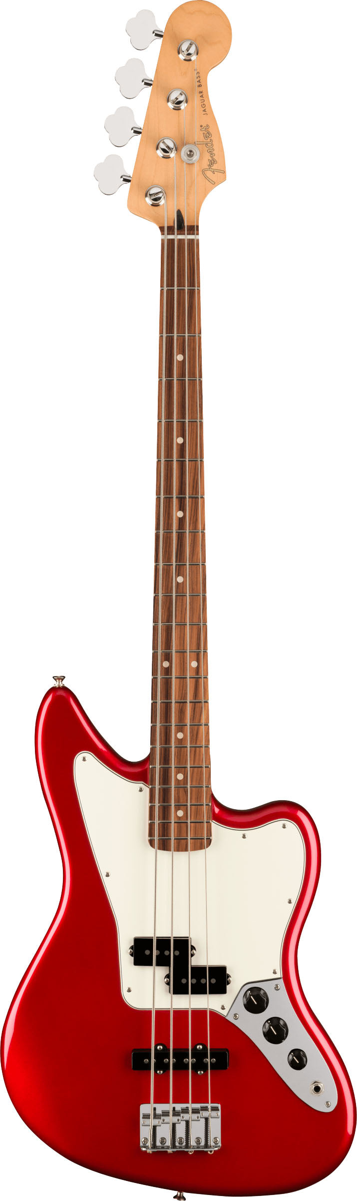 Fender Player Jaguar Bass PF Bajo Eléctrico Candy Apple Red 1