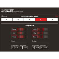 Fender 0992215000 Custom Shop Twisted Telecaster Pickups Set Pastillas Guitarra 5