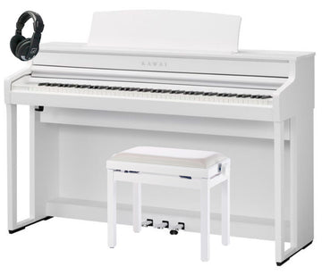 Kawai -Pack- CA501 WH Piano Digital Blanco + Banqueta y Auriculares 1