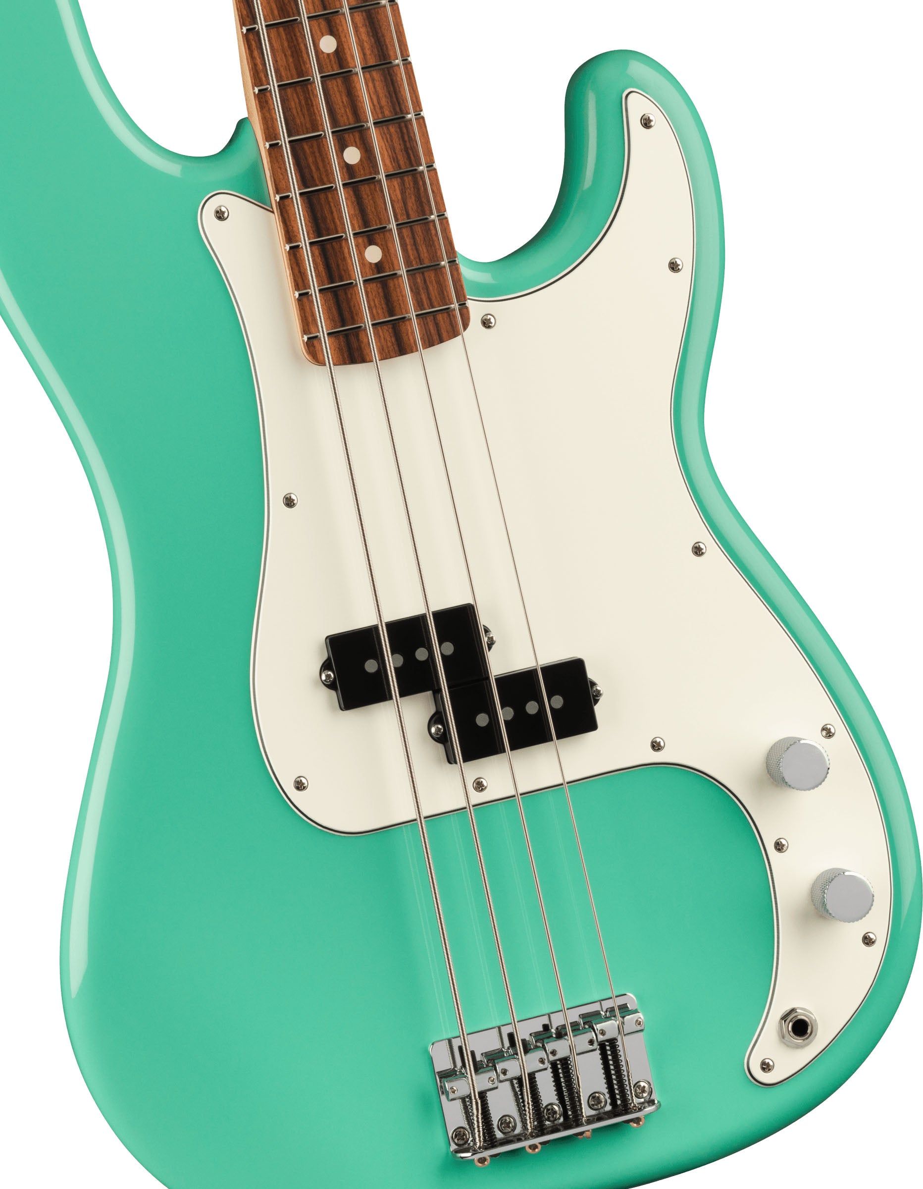 Fender Player Precision Bass PF Bajo Eléctrico Sea Foam Green 4