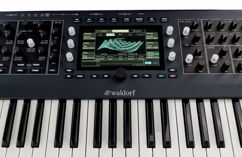 Waldorf Iridium Keyboard Teclado Sintetizador 12