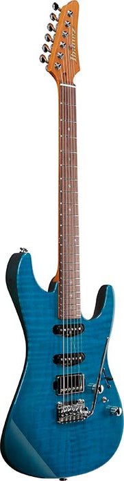 Ibanez MMN1 Tab Martin Miller Signature Guitarra Eléctrica Transparent Aqua Blue 2