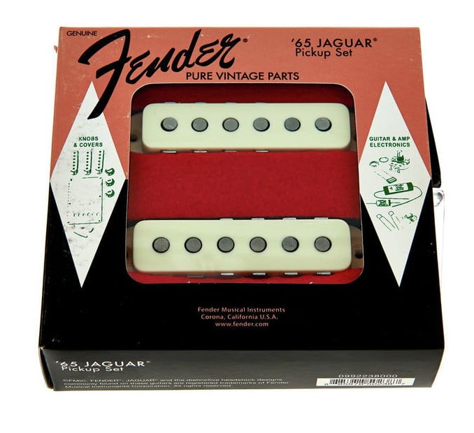 Fender 0992238000 Pure Vintage 65 Jaguar Pickups Set Pastillas Guitarra 6