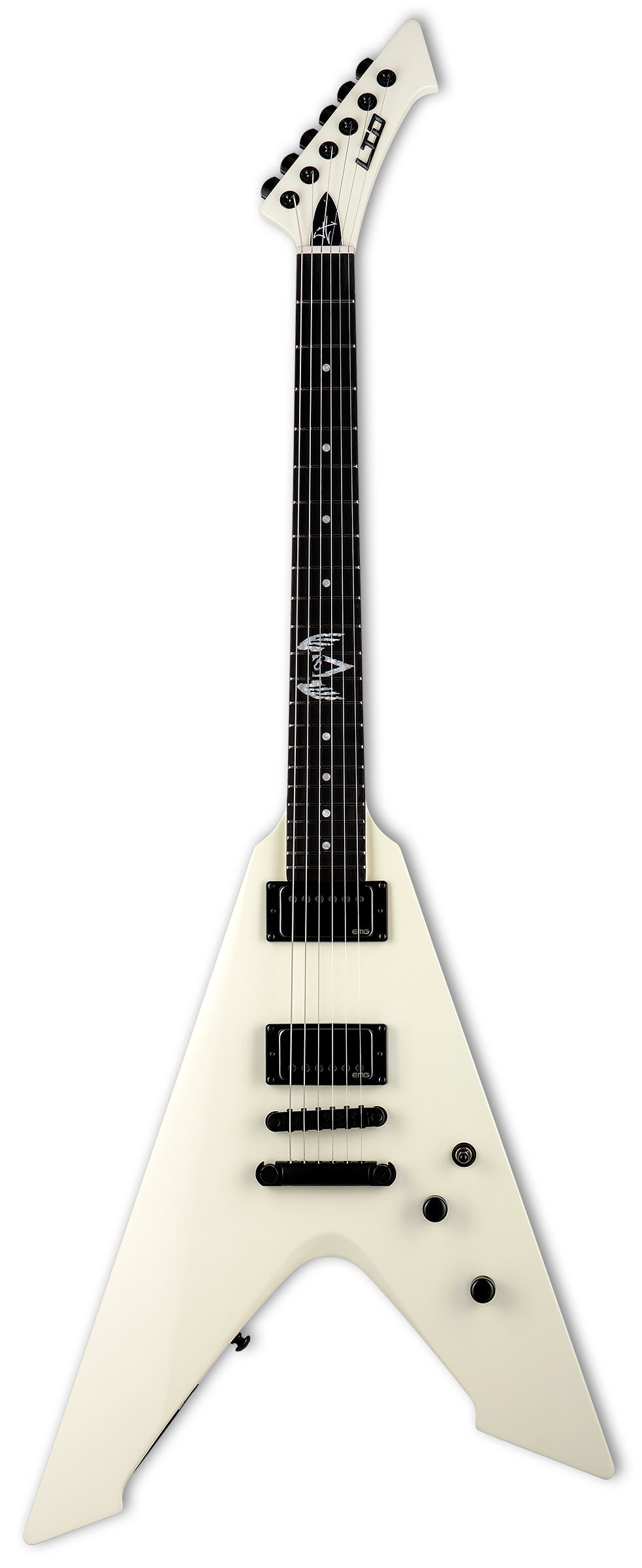 ESP LTD Vulture VWH James Hetfield Guitarra Eléctrica Vintage White 1