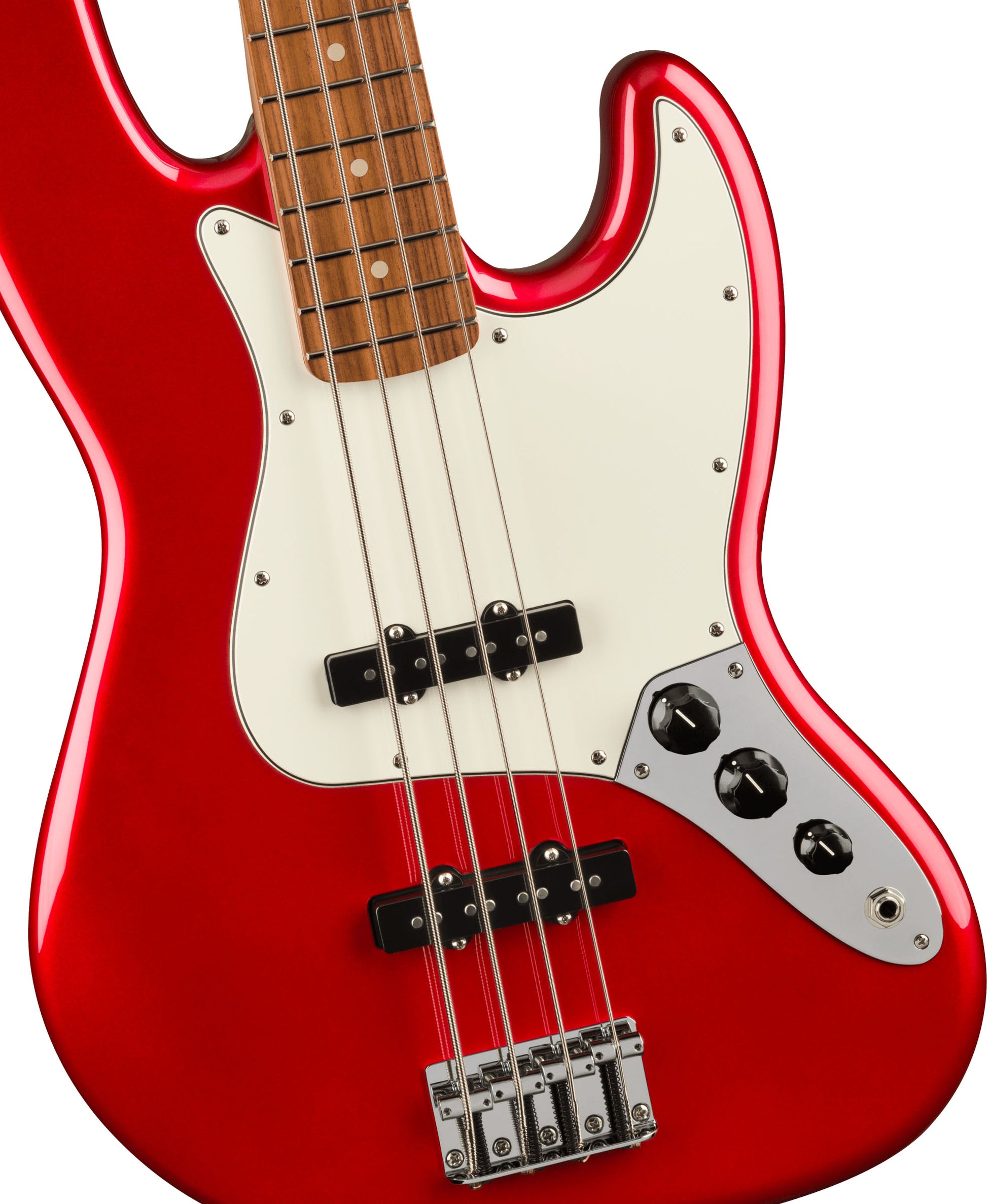 Fender Player Jazz Bass PF Bajo Eléctrico Candy Apple Red 4