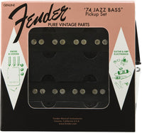 Fender 0992243000 Pure Vintage 74 Jazz Bass Pickups Set Pastillas Bajo 6