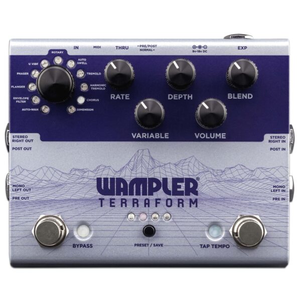 Wampler Terraform Pedal Modulación 1