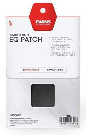 Evans EQ PB1 Patch Impacto para Bombo 2 Unidades 7