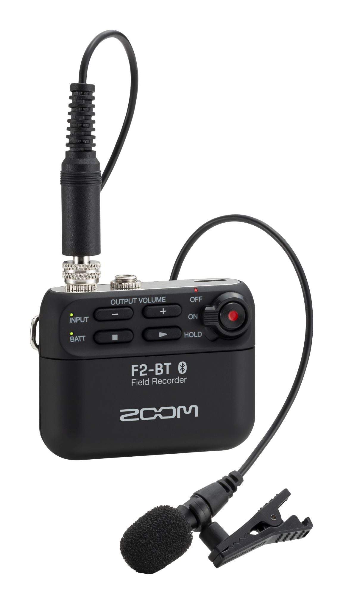 Zoom F2BTB Grabador de Campo Portátil con Bluetooth y Micrófono Lavalier Negro 1