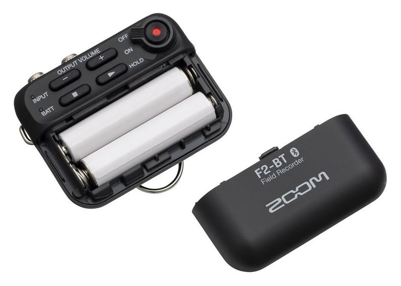 Zoom F2BTB Grabador de Campo Portátil con Bluetooth y Micrófono Lavalier Negro 6