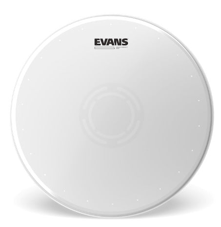 Evans B14HWD Heavyweight Dry Parche Caja 14 Blanco Rugoso 2 Capas 1