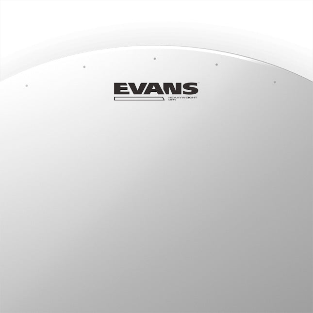 Evans B14HWD Heavyweight Dry Parche Caja 14 Blanco Rugoso 2 Capas 2