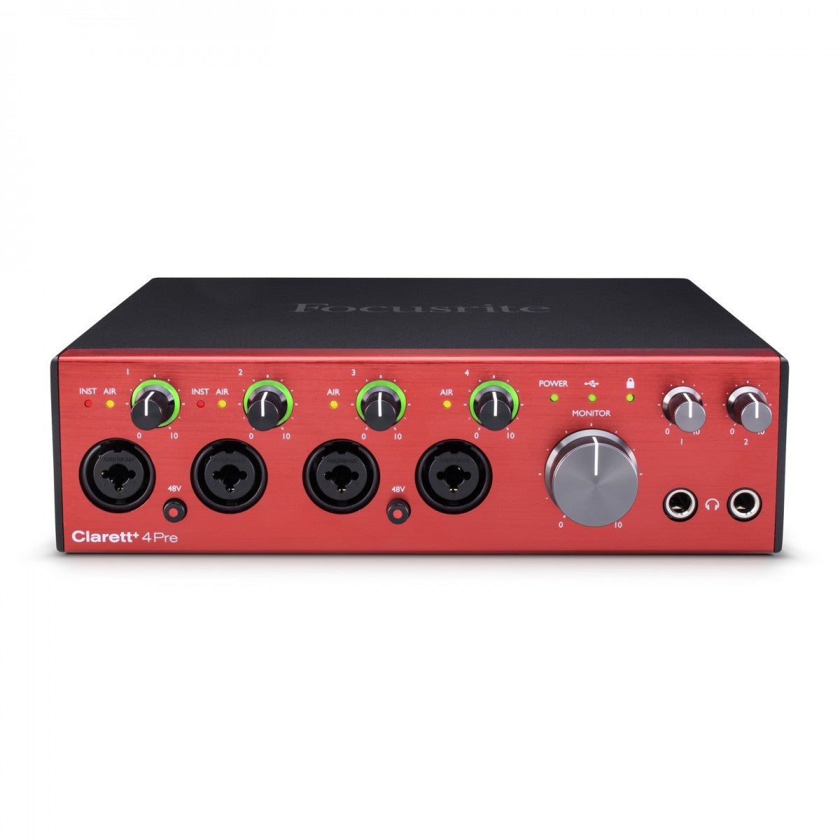 Focusrite Clarett+4 Pre Interfaz de Audio USB 3