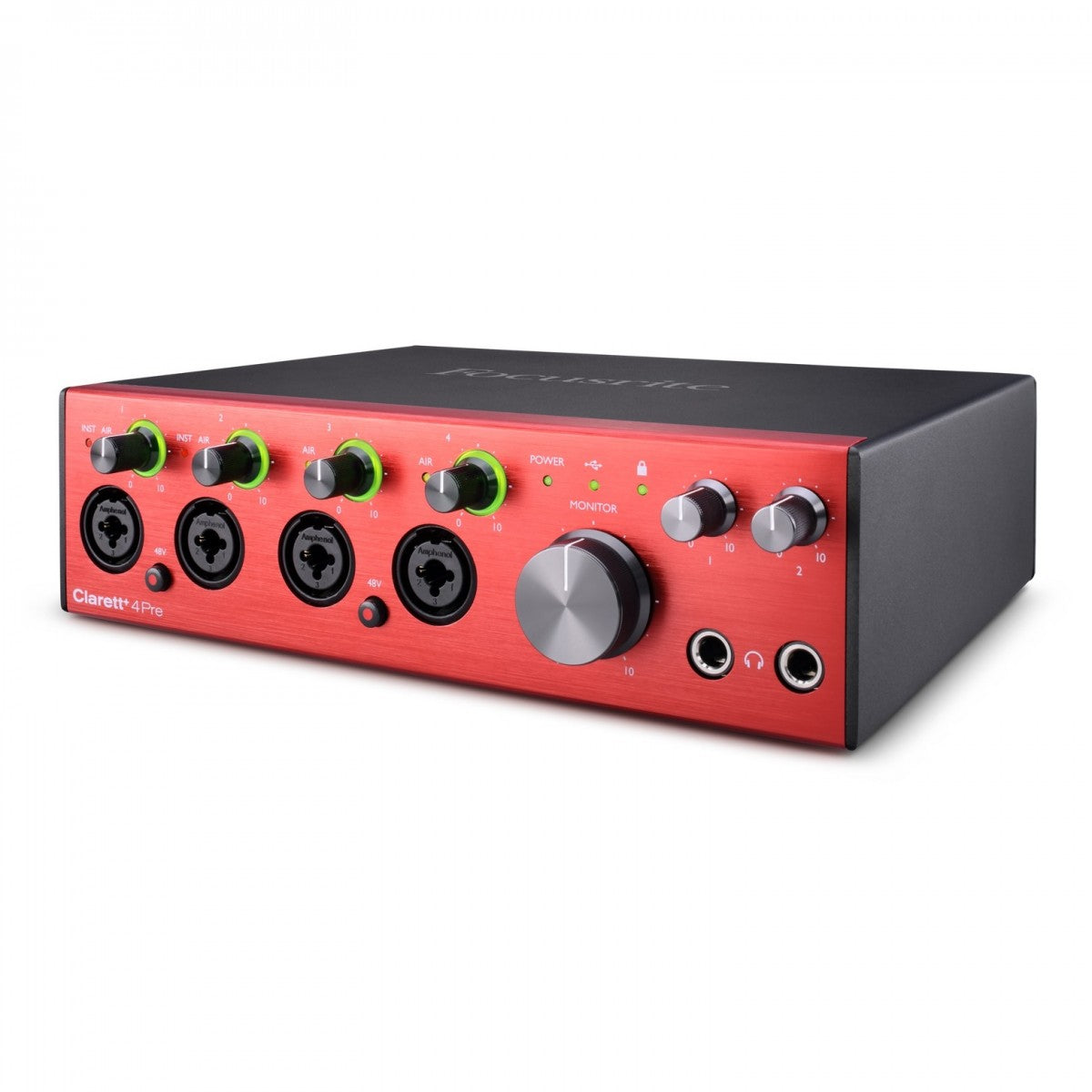 Focusrite Clarett+4 Pre Interfaz de Audio USB 4