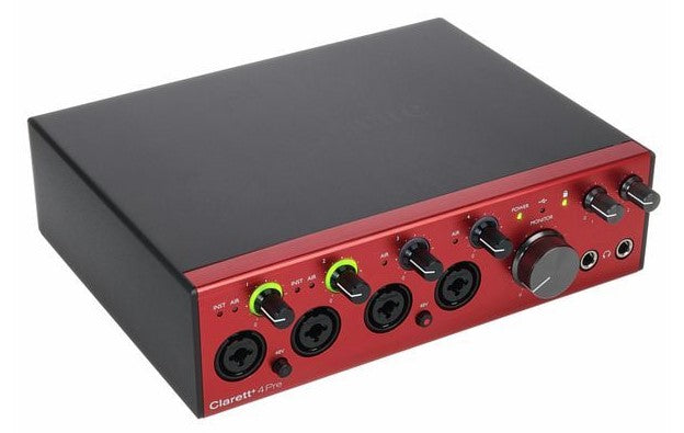 Focusrite Clarett+4 Pre Interfaz de Audio USB 5