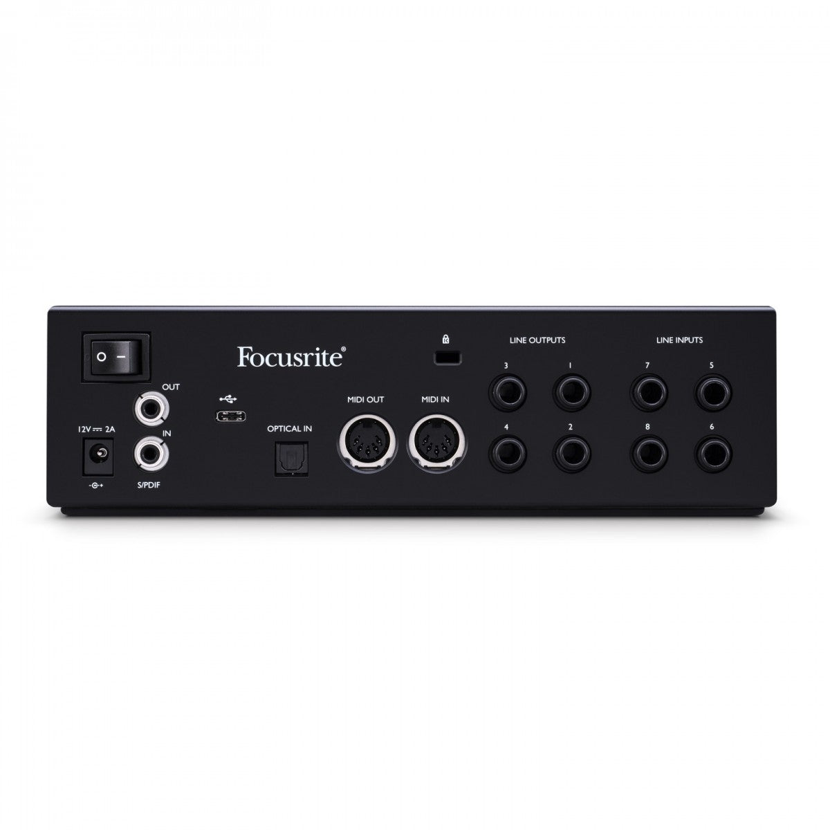 Focusrite Clarett+4 Pre Interfaz de Audio USB 9