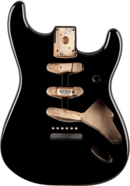 Fender 0998003706 Classic Series 60 Stratocaster SSS Cuerpo Guitarra Negro 1