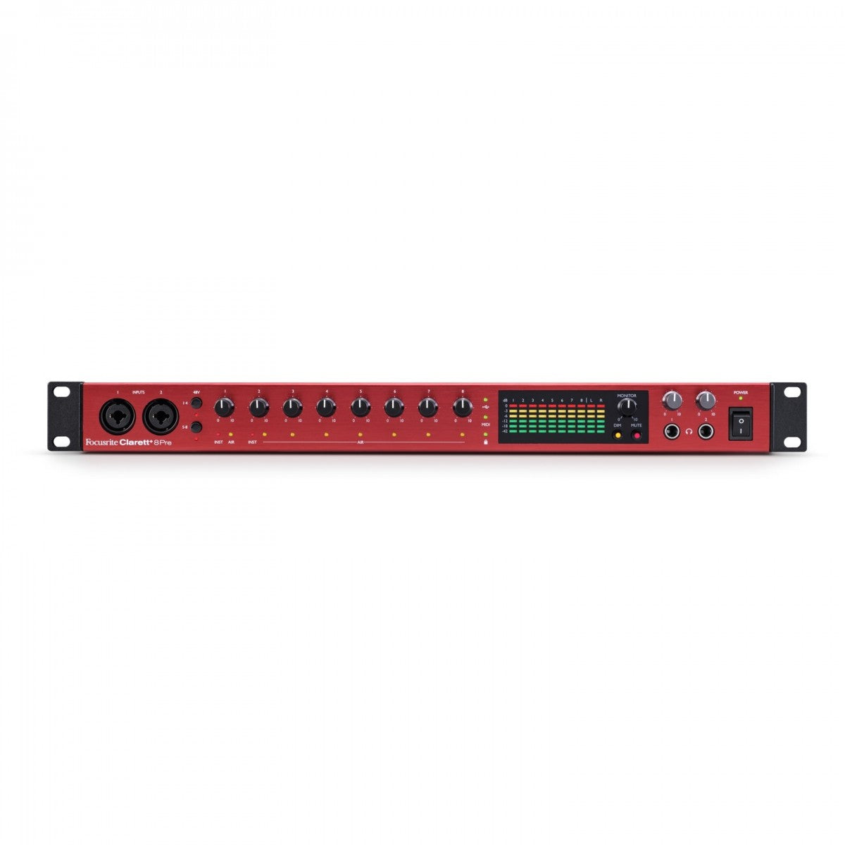 Focusrite Clarett+8 Pre Interfaz de Audio USB 1