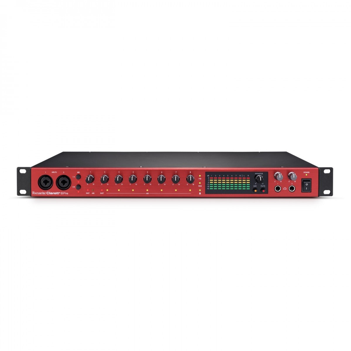 Focusrite Clarett+8 Pre Interfaz de Audio USB 3