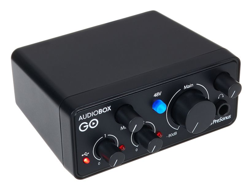 Presonus Audiobox Go Interfaz de Audio 2X2 2