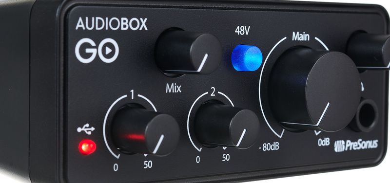 Presonus Audiobox Go Interfaz de Audio 2X2 11