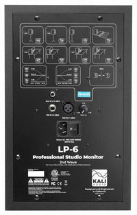 Kali Audio LP6 V2 BLK Monitor Activo 2 Vías Negro. Unidad 3