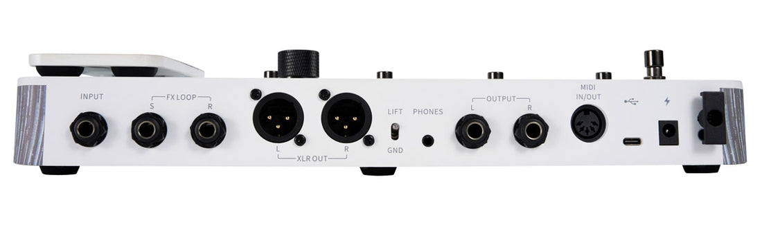 Mooer GE1000 LI WH Pedalera Multiefectos Guitarra Blanca 2