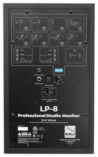 Kali Audio LP8 V2 Monitor Activo 2 Vías Negro. Unidad 3