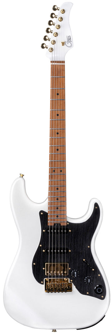 Mooer GTRS S901 PWH Guitarra Eléctrica con Efectos Pearl White 1