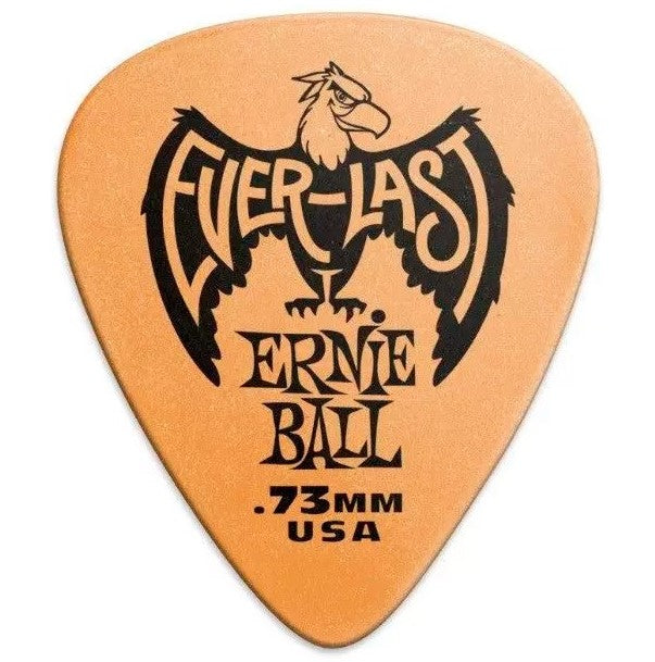 Ernie Ball 9190 Everlast Bolsa de 12 Púas 0.73 mm Naranjas 1