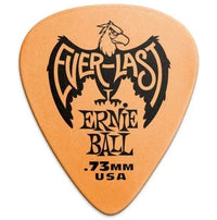 Ernie Ball 9190 Everlast Bolsa de 12 Púas 0.73 mm Naranjas 1