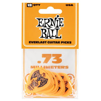 Ernie Ball 9190 Everlast Bolsa de 12 Púas 0.73 mm Naranjas 2