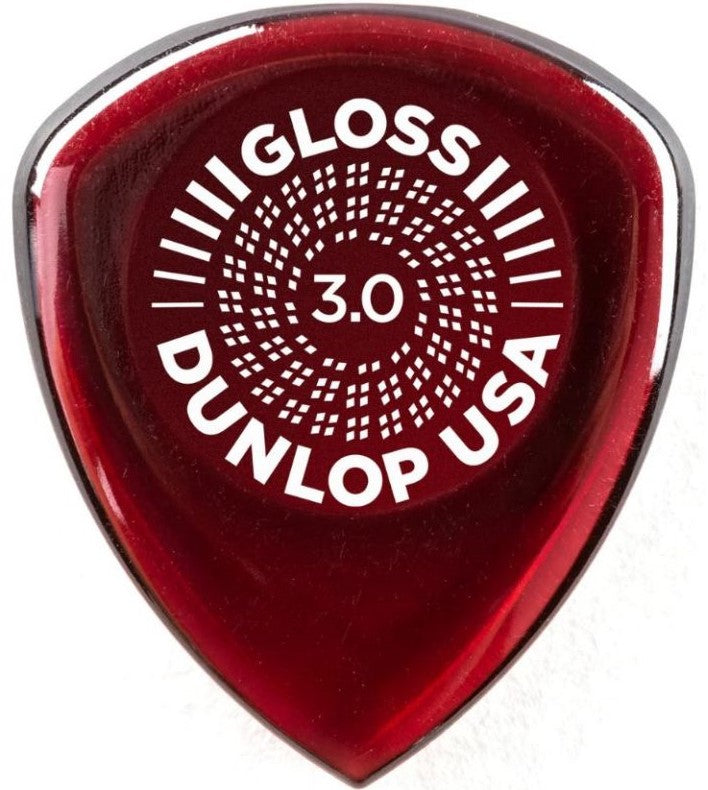 Dunlop 550P300 Flowgloss Pack 3 Púas 3mm 3