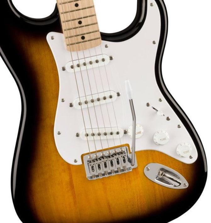 Squier Sonic Stratocaster Pack MN Guitarra Eléctrica 2 Colores Sunburst 5