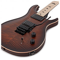 PRS Dustie Waring CE24 Floyd GBLK BASB Guitarra Eléctrica Burnt Amber Smokeburst 6