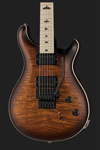 PRS Dustie Waring CE24 Floyd GBLK BASB Guitarra Eléctrica Burnt Amber Smokeburst 15