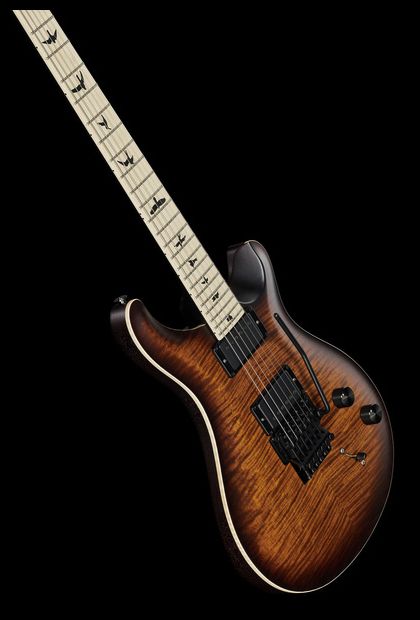 PRS Dustie Waring CE24 Floyd GBLK BASB Guitarra Eléctrica Burnt Amber Smokeburst 23