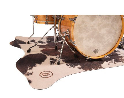 Drum N Base VGN-CBLW Vegan Cow Black White Alfombra para Batería 185X160cm 4