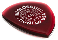 Dunlop 550P200 Flowgloss Pack 3 Púas 2mm 3