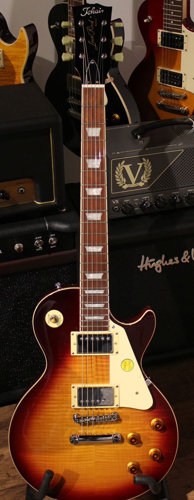 Tokai ALS68 HDC Guitarra Eléctrica LP Heritage Dark Cherry 1