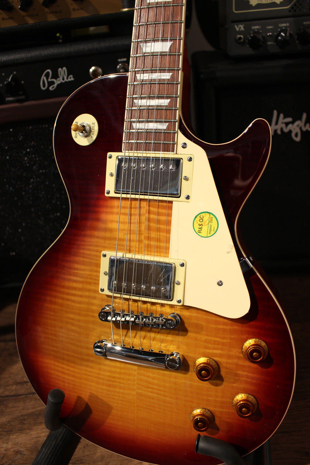 Tokai ALS68 HDC Guitarra Eléctrica LP Heritage Dark Cherry 3