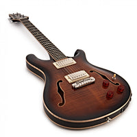 PRS SE Hollow Body II Piezo BGB Guitarra Eléctrica Black Gold Burst 7