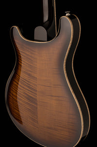 PRS SE Hollow Body II Piezo BGB Guitarra Eléctrica Black Gold Burst 14