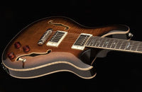 PRS SE Hollow Body II Piezo BGB Guitarra Eléctrica Black Gold Burst 15