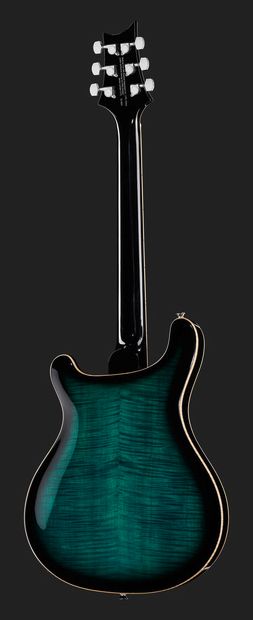 PRS SE Hollow Body II Piezo PB Guitarra Eléctrica Peacock Blue 13