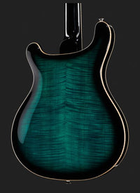 PRS SE Hollow Body II Piezo PB Guitarra Eléctrica Peacock Blue 15