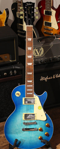 Tokai ALS68 OBB Guitarra Eléctrica LP Ocean Blue Burst 1