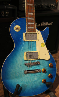 Tokai ALS68 OBB Guitarra Eléctrica LP Ocean Blue Burst 2