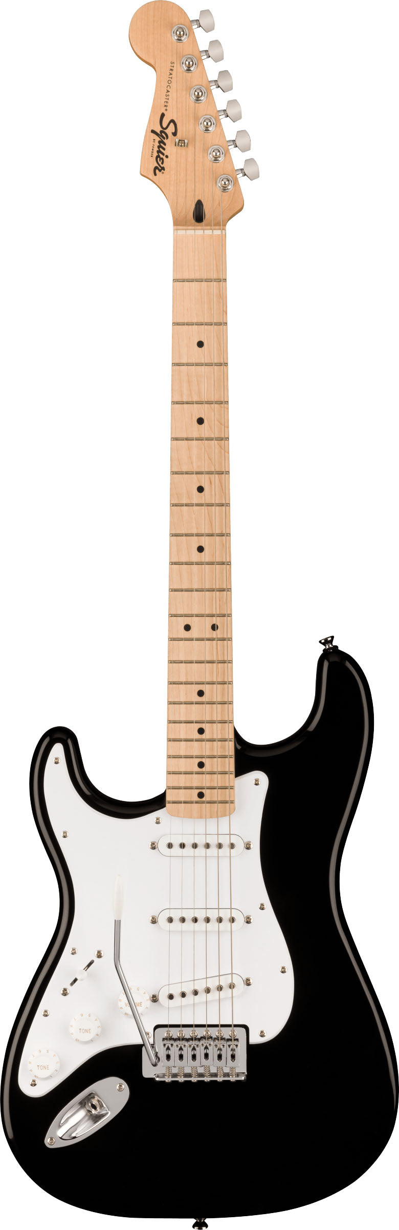 Squier Sonic Stratocaster LH MN Guitarra Eléctrica para Zurdos Negra 1