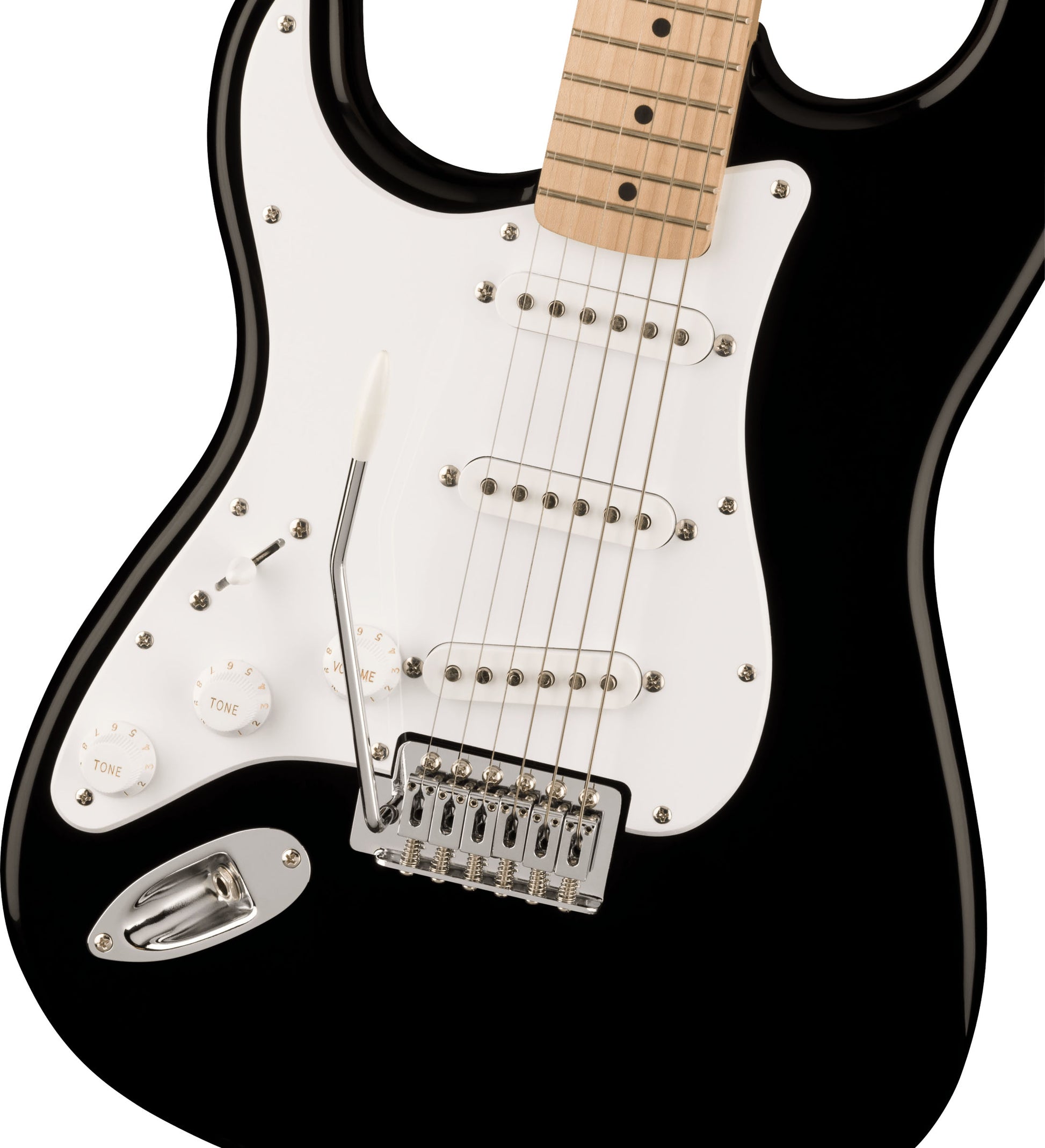 Squier Sonic Stratocaster LH MN Guitarra Eléctrica para Zurdos Negra 3